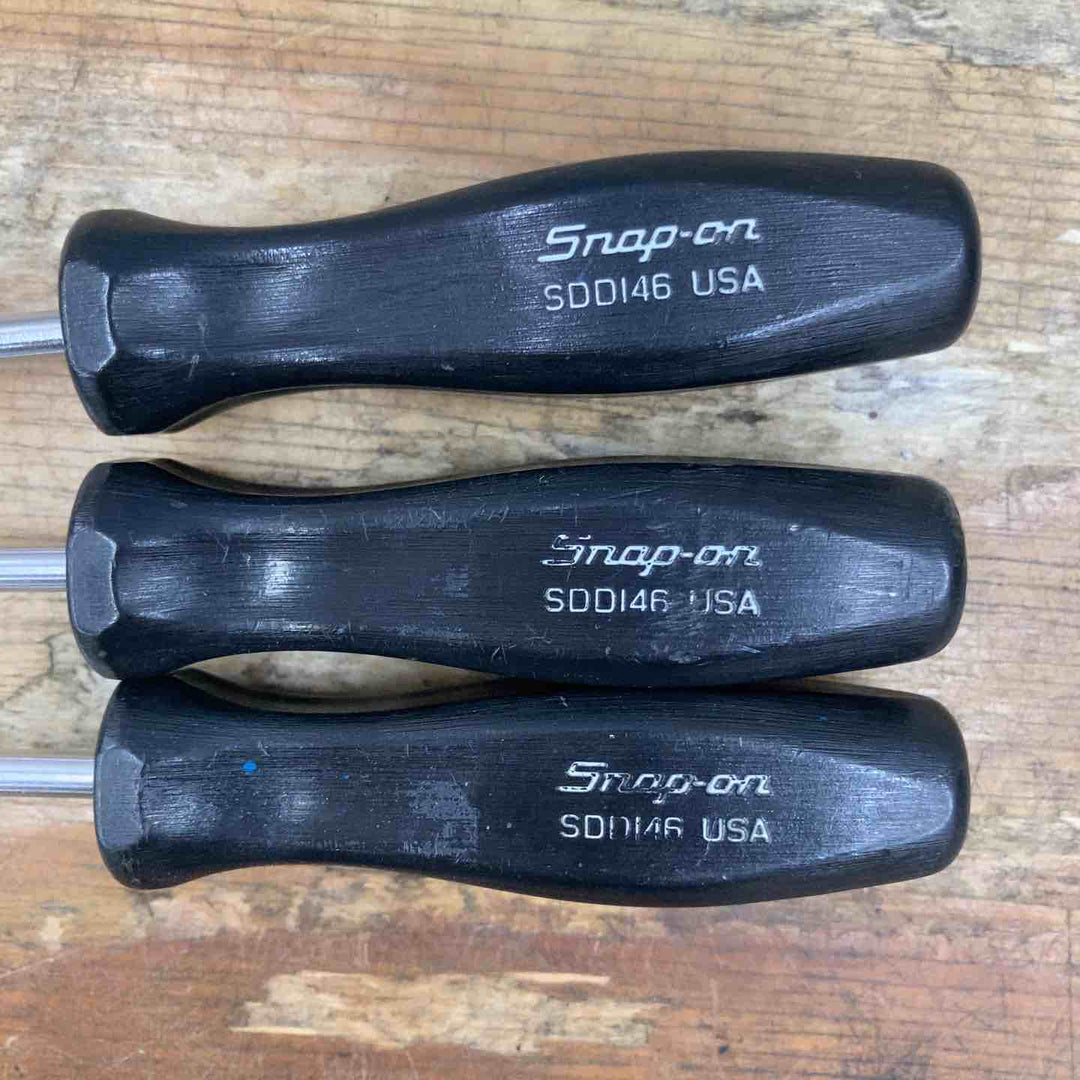 【中古品】▲スナップオン(Snap-on) マイナスドライバー SSD146 3本セット【柏店】