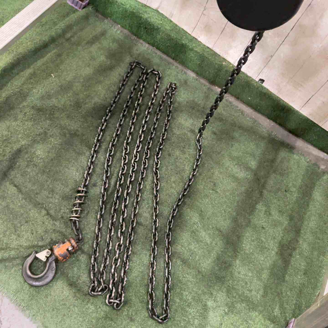 【店頭受取り限定】◇日立製作所(HITACHI) モートルブロック 1/2SH2 電動ホイスト 500kg 三相200V 動作確認済【川口店】