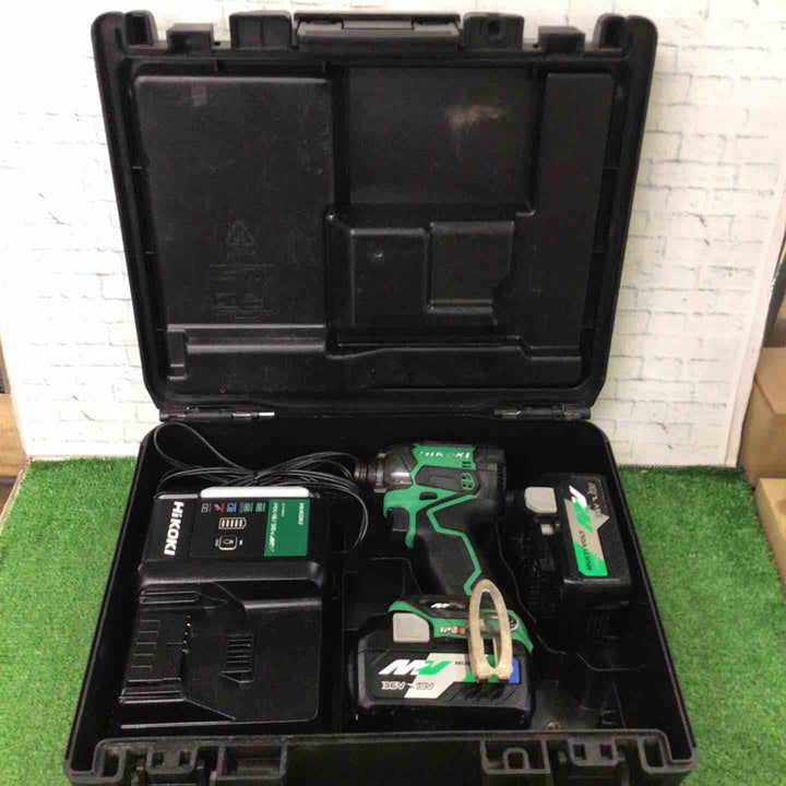 ★ハイコーキ(HIKOKI ※旧:日立工機) コードレスインパクトドライバー WH36DC(2XPSZ)(B)【町田店】