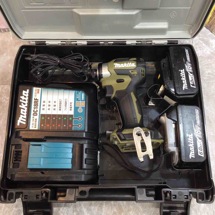 【中古品】★マキタ(makita) コードレスインパクトドライバー TD173DRGXO【八潮店】