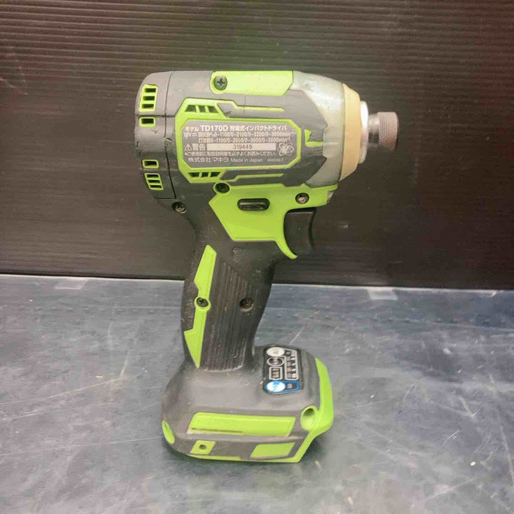 ★マキタ(makita) コードレスインパクトドライバー TD170DZL【川越店】
