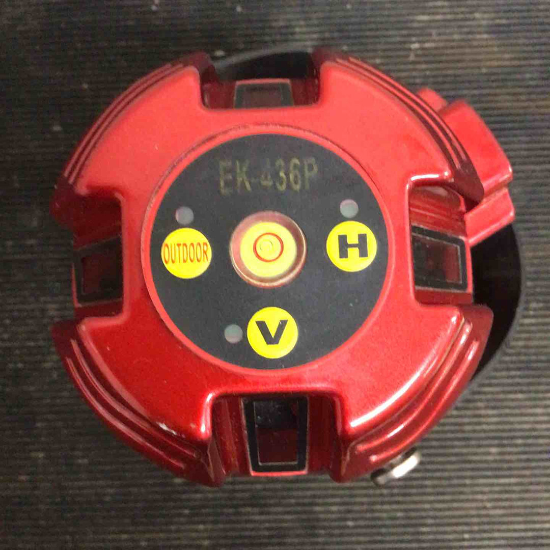◇FUKUDA フクダ 360℃ フルライン レーザー墨出し器 EK-436P 標準セット【アルミケース】【町田店】