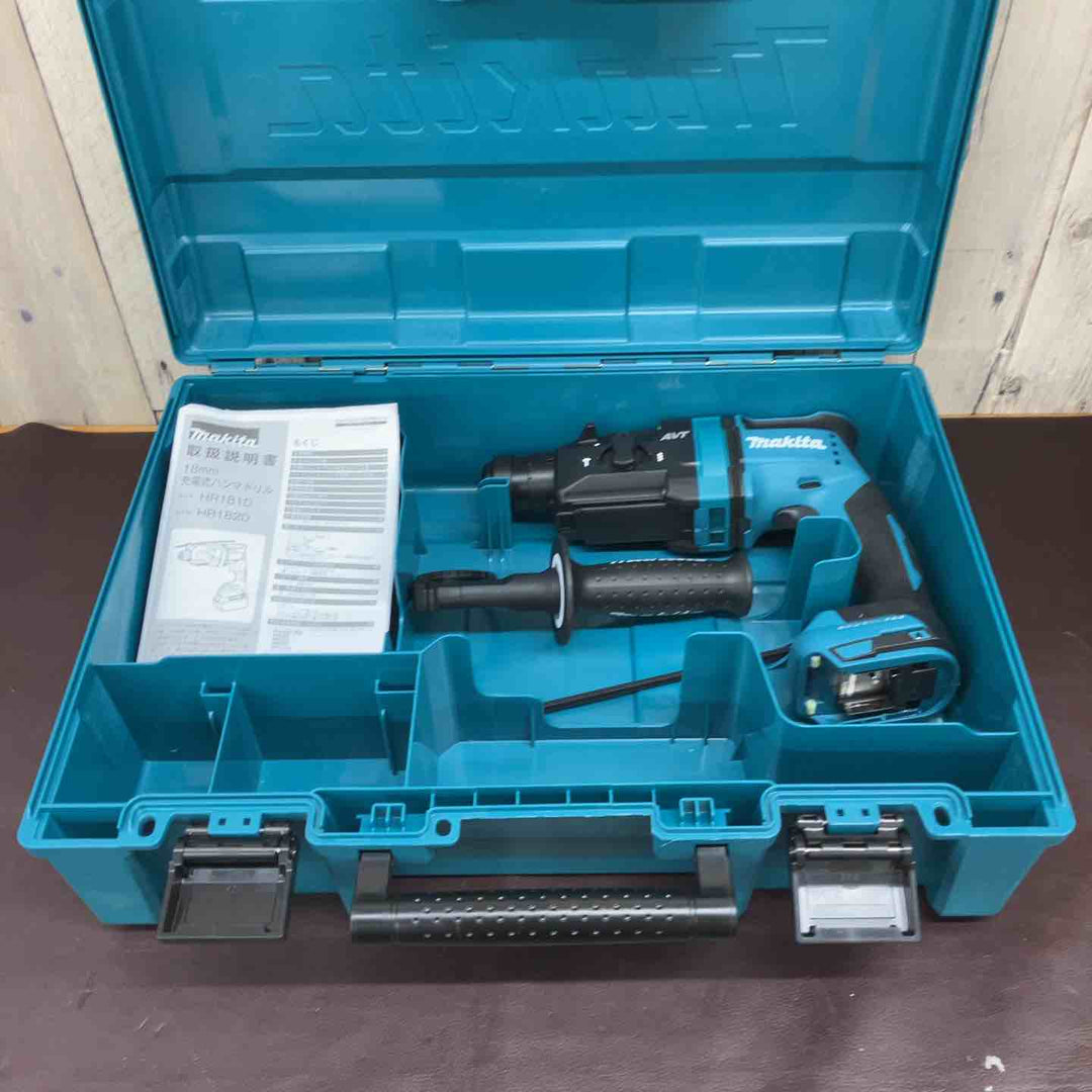 【未使用品(店頭展示品)】 マキタ(makita) 18V コードレスハンマドリル HR182DZK 本体+ケースのみ 【東大和店】