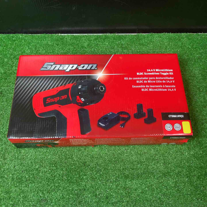 スナップオン/Snap-on コードレススクリュードライバ CTS861HVJ2 イエロー【岩槻店】