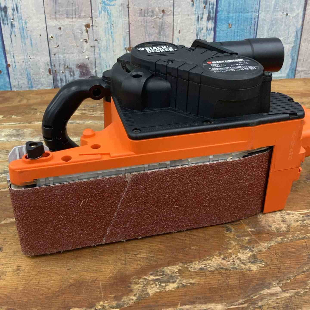 ◇ブラックアンドデッカー(BLACK+DECKER) ドラッグスターベルトサンダー オレンジ KA3000【柏店】