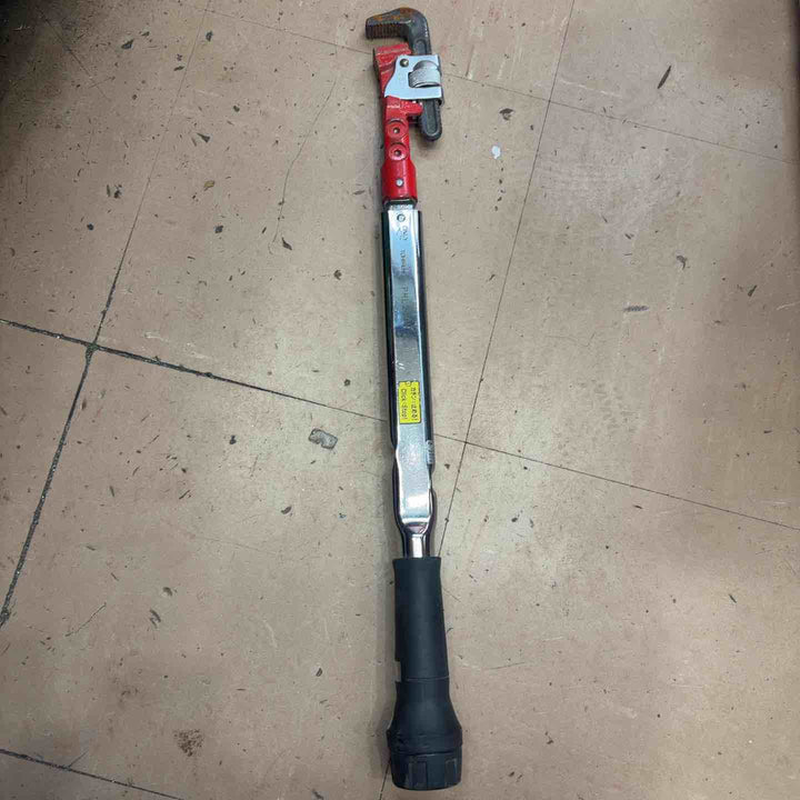 ◇PHL200N シグナル式トルクレンチ パイプレンチヘッド  トルク調整範囲：40～200Nm 未校正 【草加店】