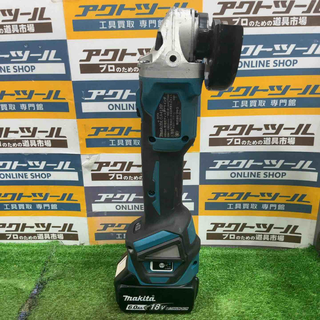 ★マキタ(makita) 100mmコードレスディスクグラインダ GA412DRGX【草加店】
