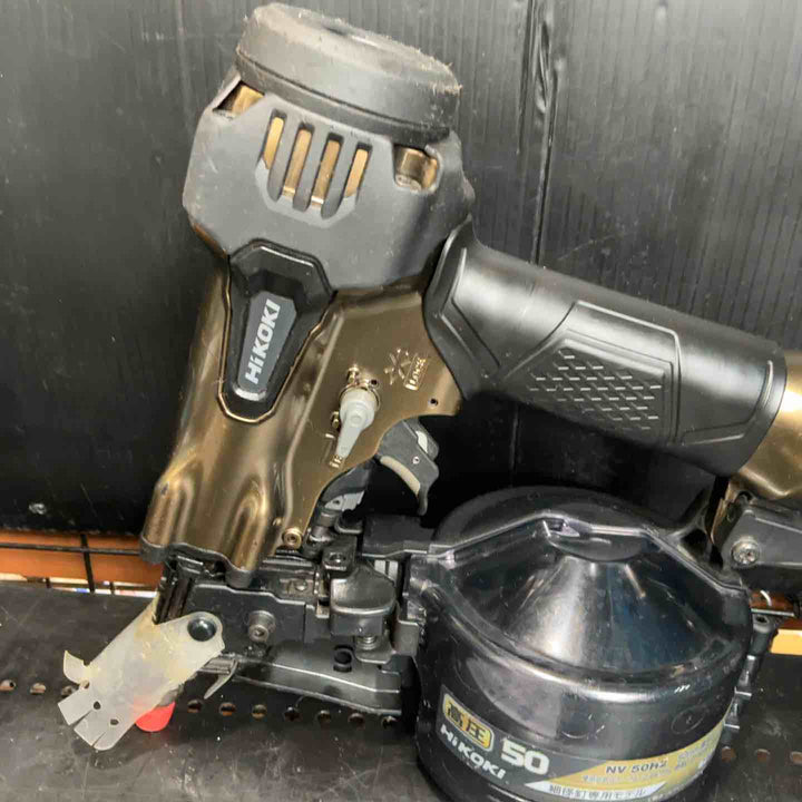 ★ハイコーキ(HIKOKI ※旧:日立工機) 高圧エア釘打ち機 NV50H2【草加店】