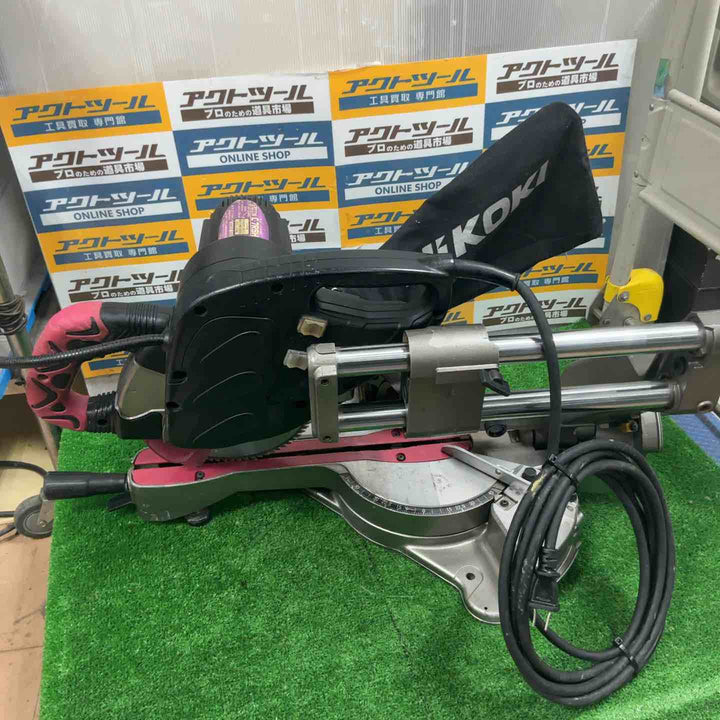 ★ハイコーキ(HIKOKI ※旧:日立工機) 卓上スライド丸のこ C7RSHC【草加店】