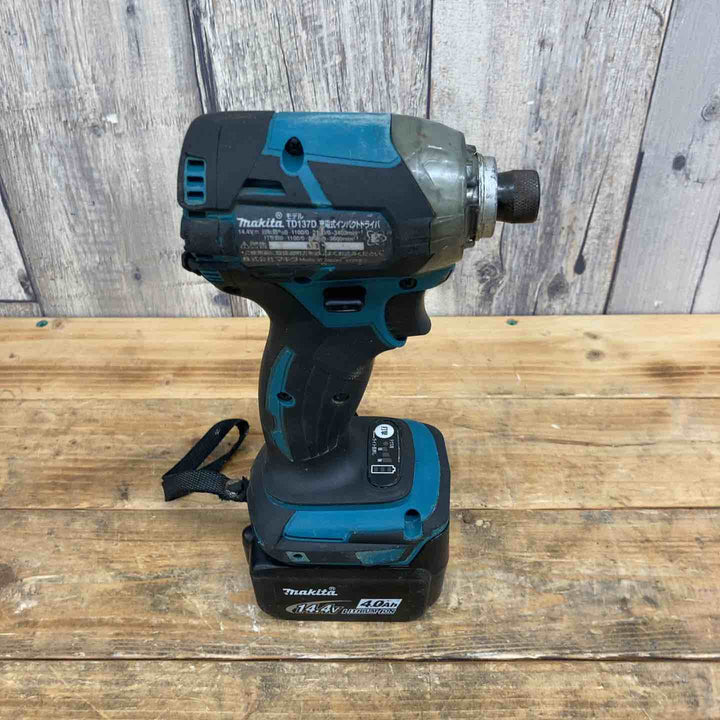 マキタ(makita) コードレスインパクトドライバー TD137DRMX　【東大和店】