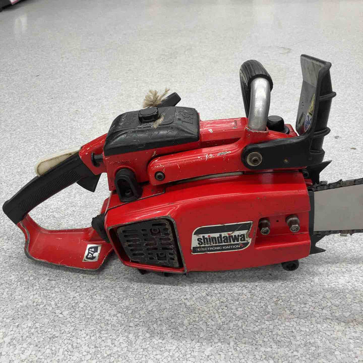 【現状品】◇やまびこ産業機械 新ダイワ E350AV-350 エンジンチェンソー(350mm/25AP-76E) 保証なし【八潮店】