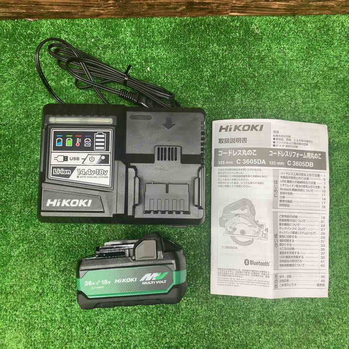 ハイコーキ(HIKOKI ※旧:日立工機) コードレス丸のこ C3605DA(XP)【川越店】