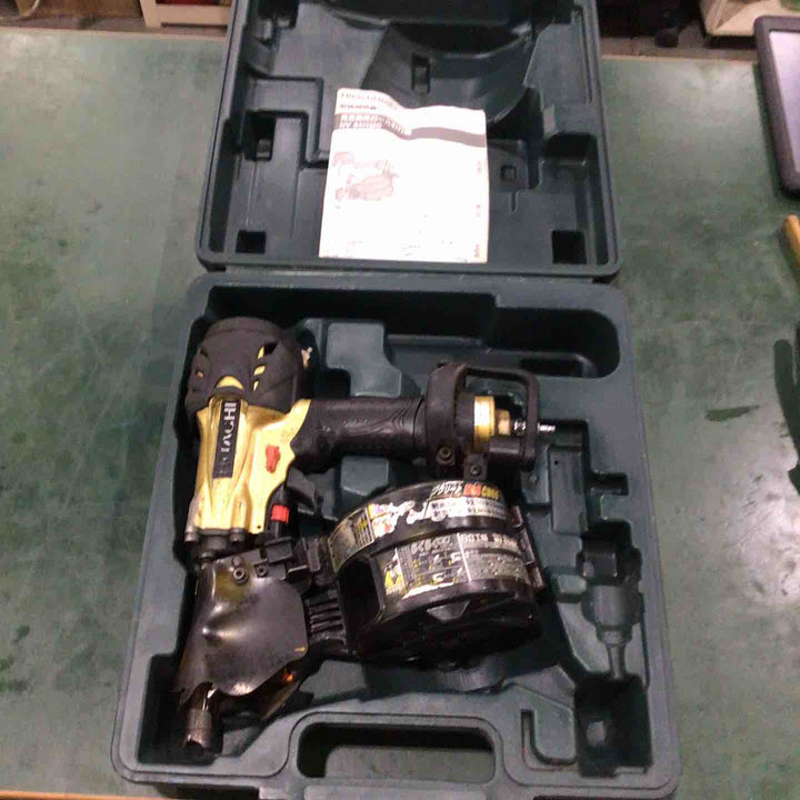 ★ハイコーキ(HIKOKI ※旧:日立工機) 高圧エア釘打ち機 NV65HMC【川口店】