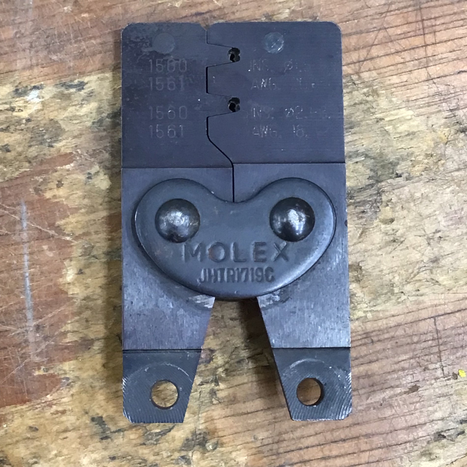 MOLEX/モレックス JHTR1719C 頭だけ 手動圧着工具【柏店 MOLEX/モレックス JHTR1719C 頭だけ 手動圧着工具【柏店
