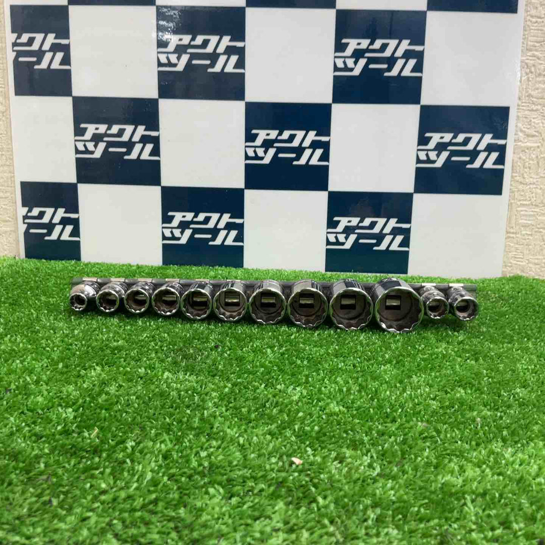 スナップオン(Snap-on) シャローソケットセット 12点 F28I/26/24/22/20/18/16/14/12/10 FM11/FM10【草加店】