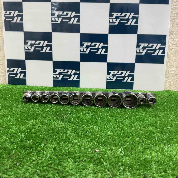 スナップオン(Snap-on) シャローソケットセット 12点 F28I/26/24/22/20/18/16/14/12/10 FM11/FM10【草加店】