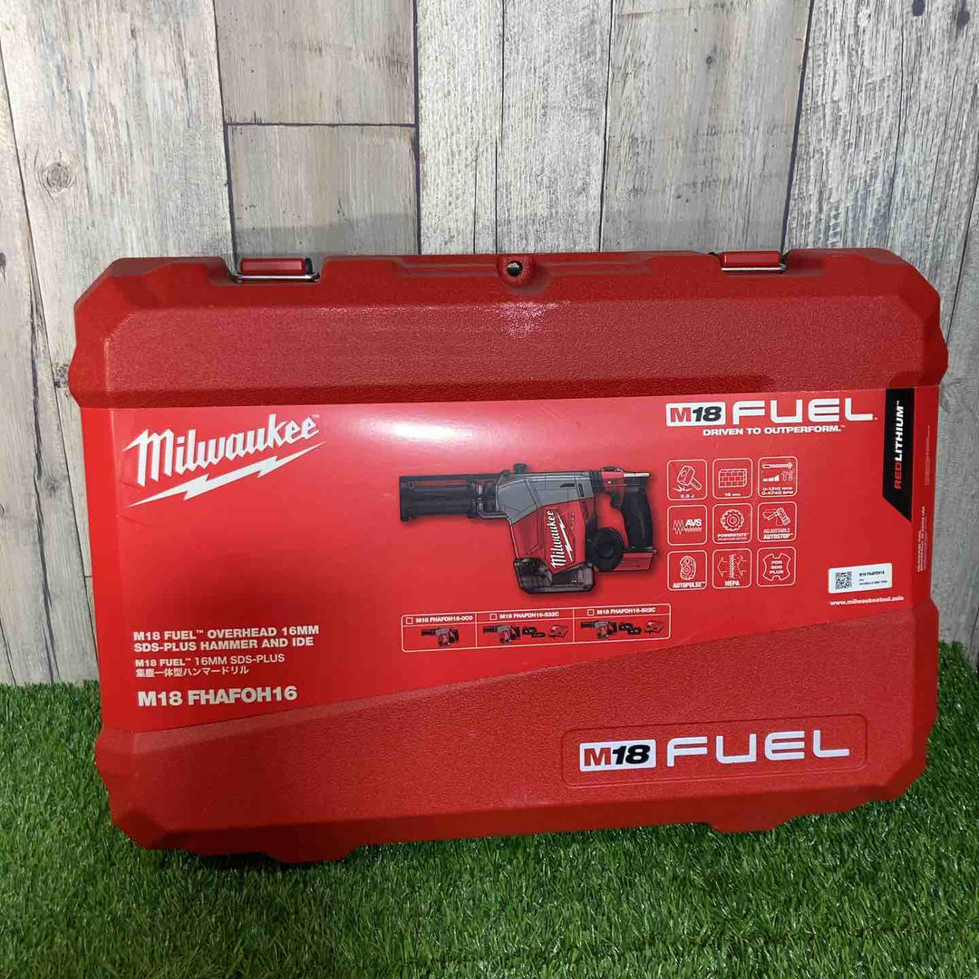 ◇ミルウォーキー 16㎜集塵一体型ハンマードリル M18 FHAFOH16-0C0 JP SDS-PLUS【戸田店】