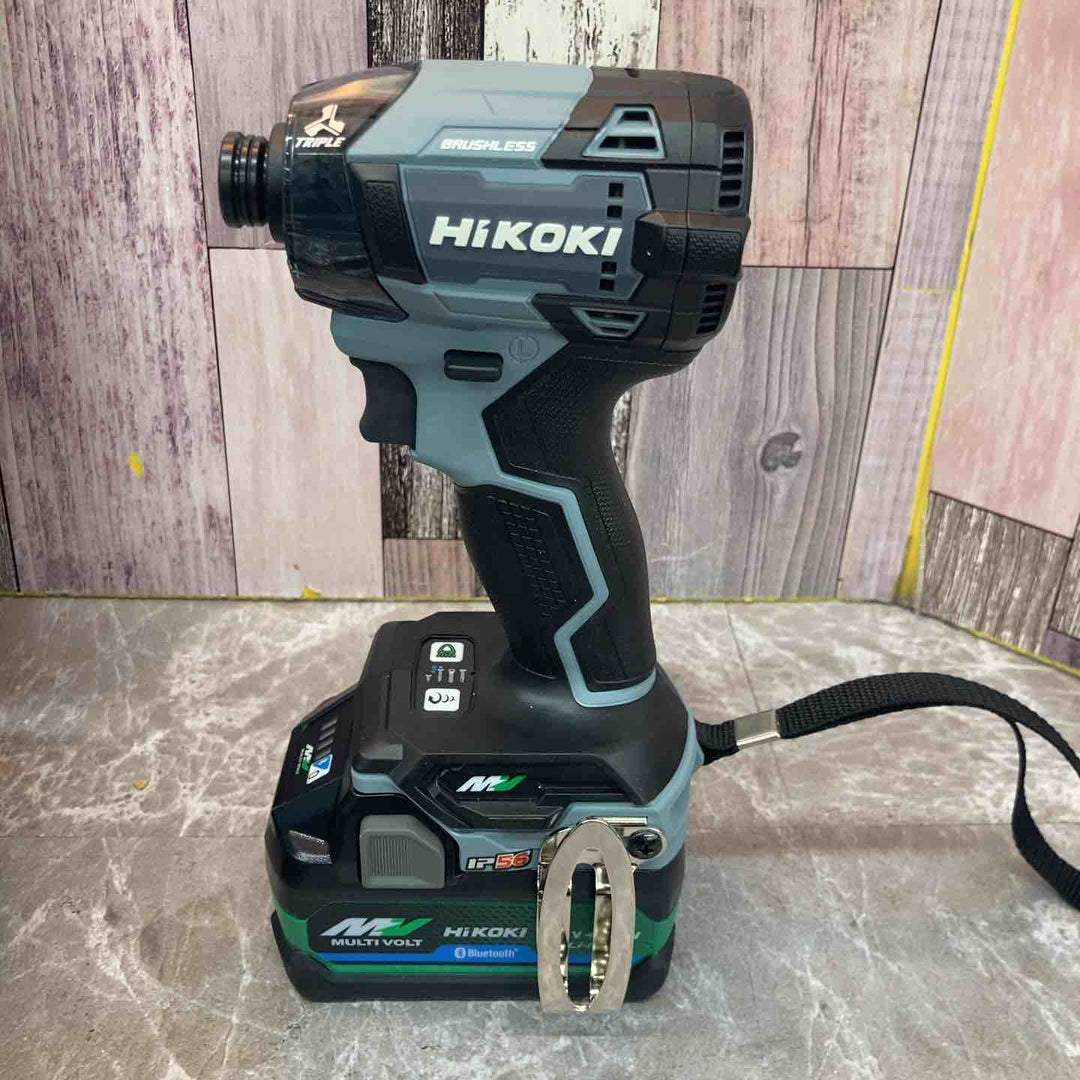 ★ハイコーキ(HIKOKI ※旧:日立工機) コードレスインパクトドライバー WH36DD(2XHSZ)(IG) 限定色アイスグレー【八潮店】