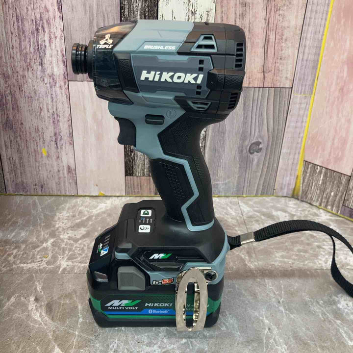 ★ハイコーキ(HIKOKI ※旧:日立工機) コードレスインパクトドライバー WH36DD(2XHSZ)(IG) 限定色アイスグレー【八潮店】