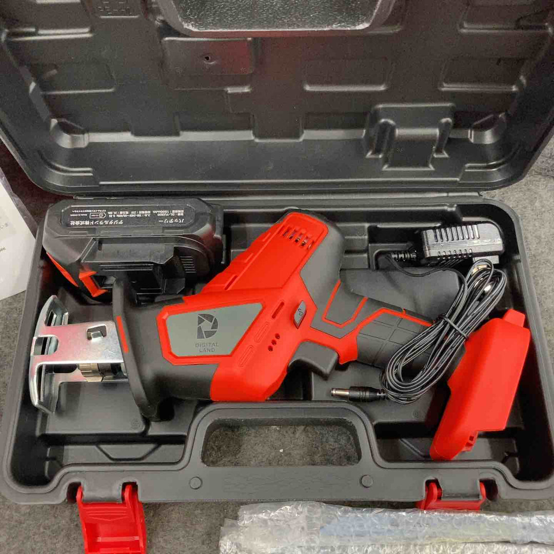 デジタルランド 充電式 電動のこぎり DL-YU271 LEDライト搭載【鴻巣店】