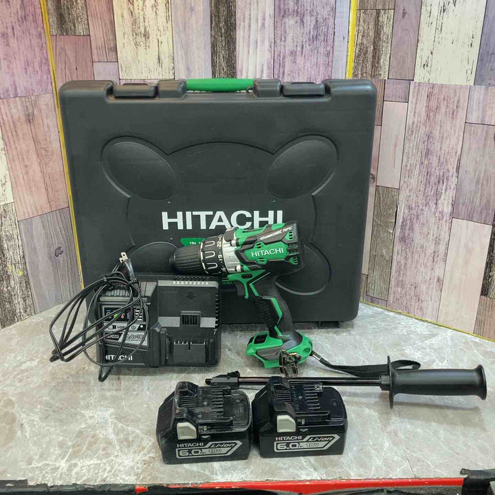 ★ハイコーキ(HIKOKI ※旧:日立工機) コードレス振動ドリルドライバー DV18DBL2(2LXPK)【八潮店】