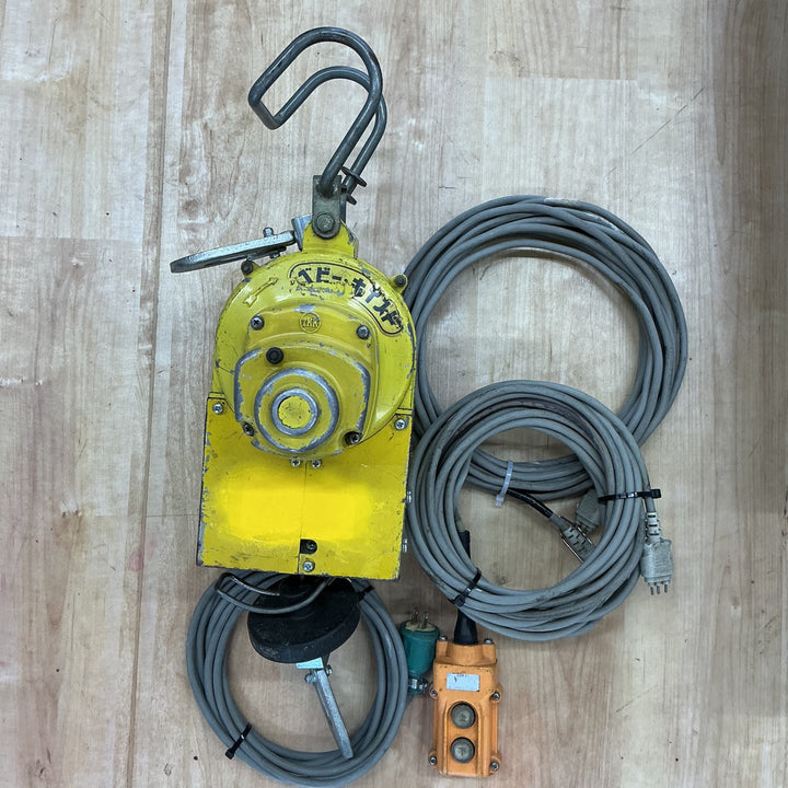 ☆トーヨーコーケン ベビーホイスト BH-N300 昇降 荷揚げ 小型 軽量 吊り下げ式 巻上機 【電材館越谷店】