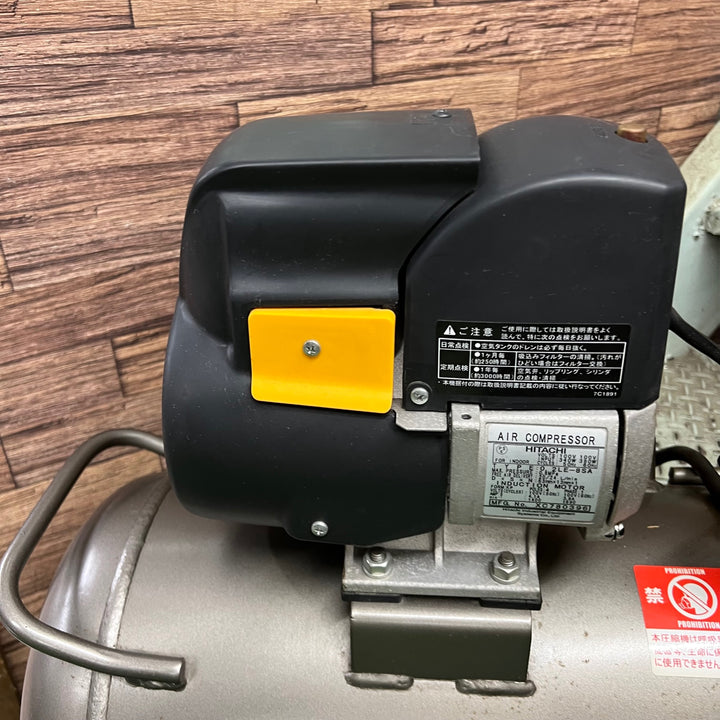 【店頭受取り限定】日立産機システ 単相100V スーパーオイルフリーベビコン  0.2LE-8SA 50/60Hz共用【桶川店】