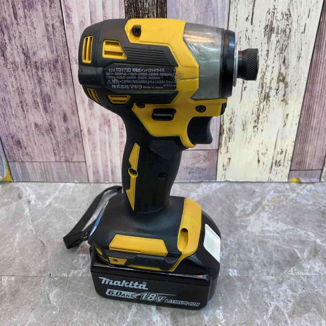 ★マキタ(makita) コードレスインパクトドライバー TD173DGXFY【八潮店】