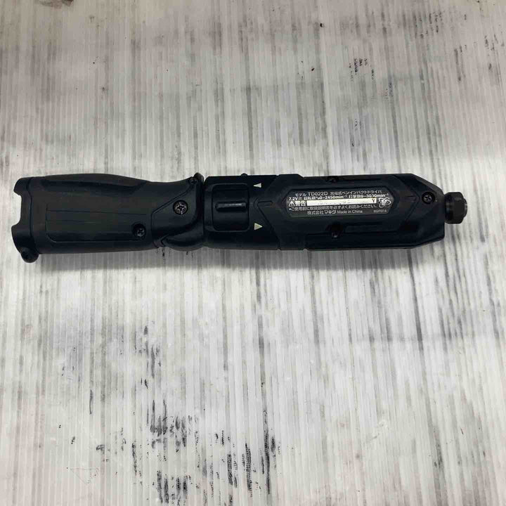 ★マキタ(makita) コードレスペンインパクトドライバー TD022DSHXB【所沢店】