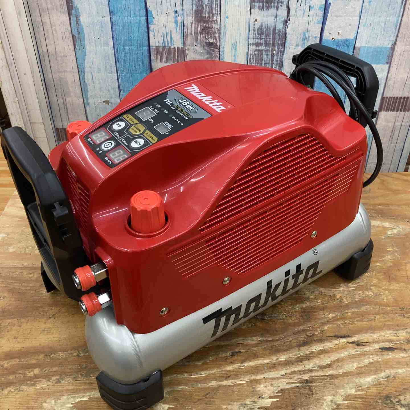 ジャンク品】 makita マキタ 高圧 46気圧 11L エアコンプレッサ AC500XL