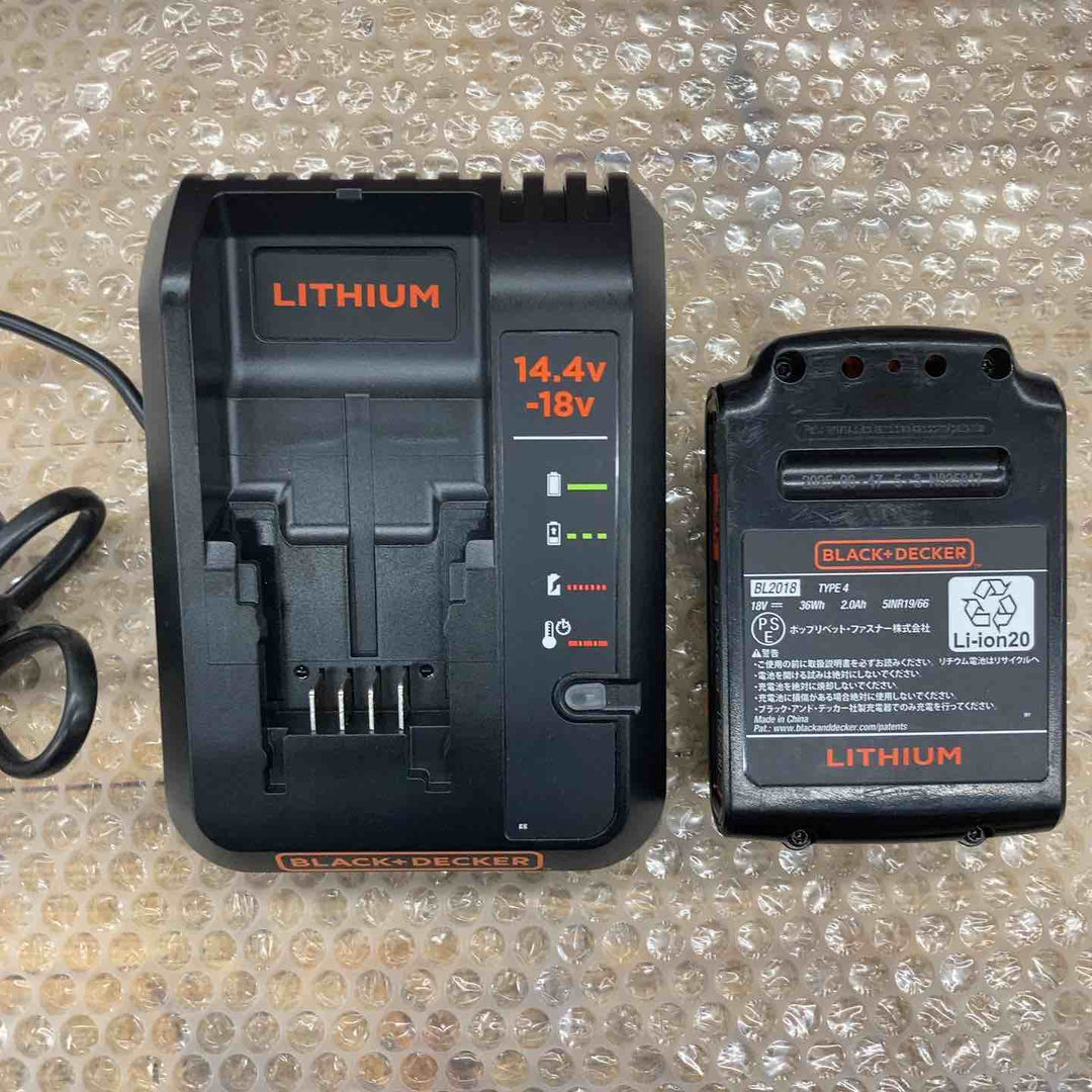 ◇BLACK+DECKER コードレスハサミ型チェーンソー LLP18N【所沢店】