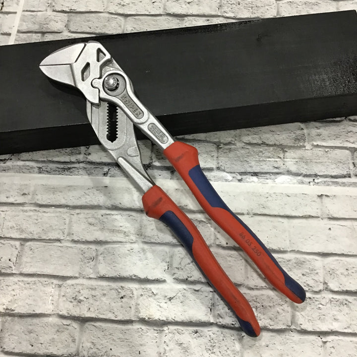 クニペックス(KNIPEX)プッシュスライド式ウォーターポンププライヤ 8605250 【川口店】