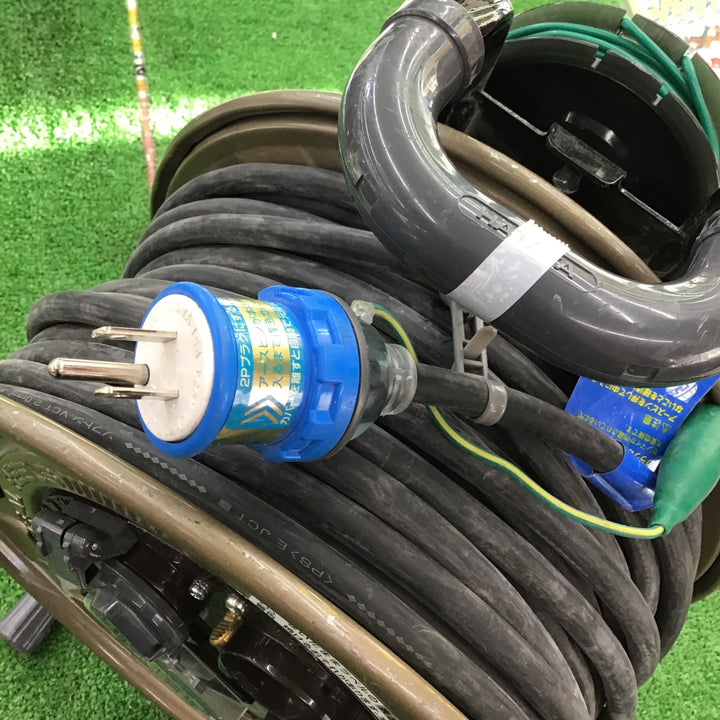 〇ハタヤ(HATAYA) 金属感知機能付メタルセンサーリール100V型標準型コードリール MSB-301KX【桶川店】