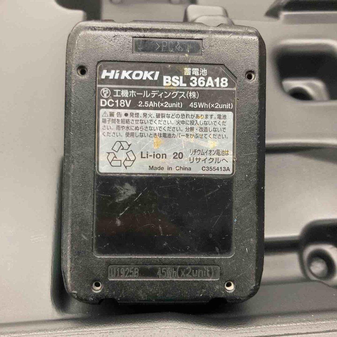 ★ハイコーキ(HIKOKI) 4mmコードレスフロアタッカ N3604DM(XPZ)　バッテリー、充電器付属【戸田店】