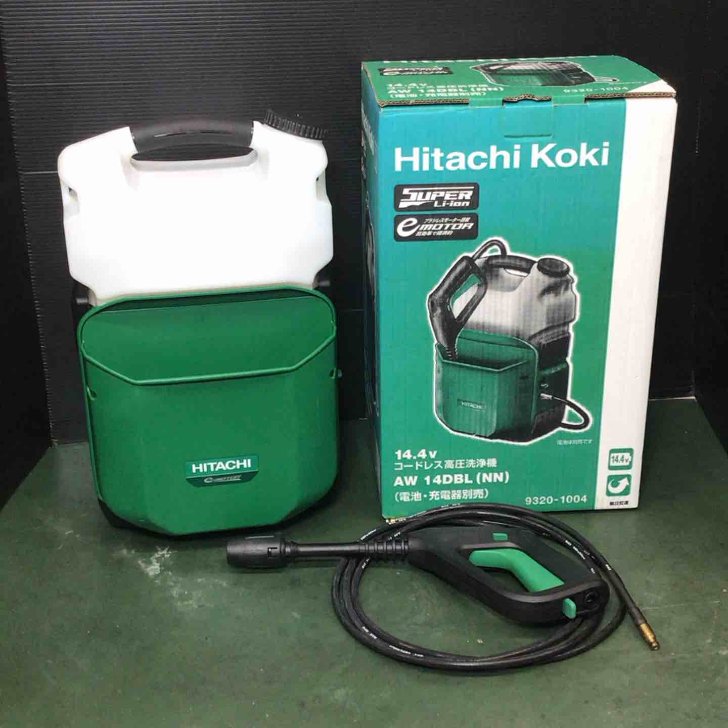 ◇ハイコーキ(HIKOKI ※旧:日立工機) 充電式高圧洗浄機 AW14DBL(NN
