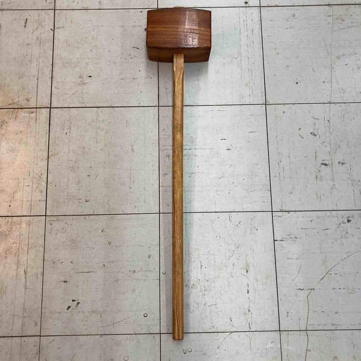 【中古美品】 木槌 木製ハンマー ＊全長約900mm 【鴻巣店】