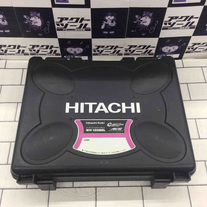 ★ハイコーキ(HIKOKI ※旧:日立工機) コードレスインパクトドライバー WH36DC(2XPG)【所沢店】