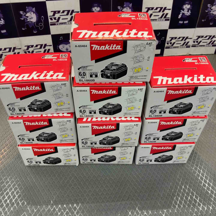 マキタ リチウムイオンバッテリー BL1860B 10個セット【所沢店】