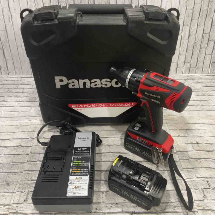 ★パナソニック(Panasonic) コードレスマルチインパクトドライバー EZ75A9LJ2G-R【川口店】