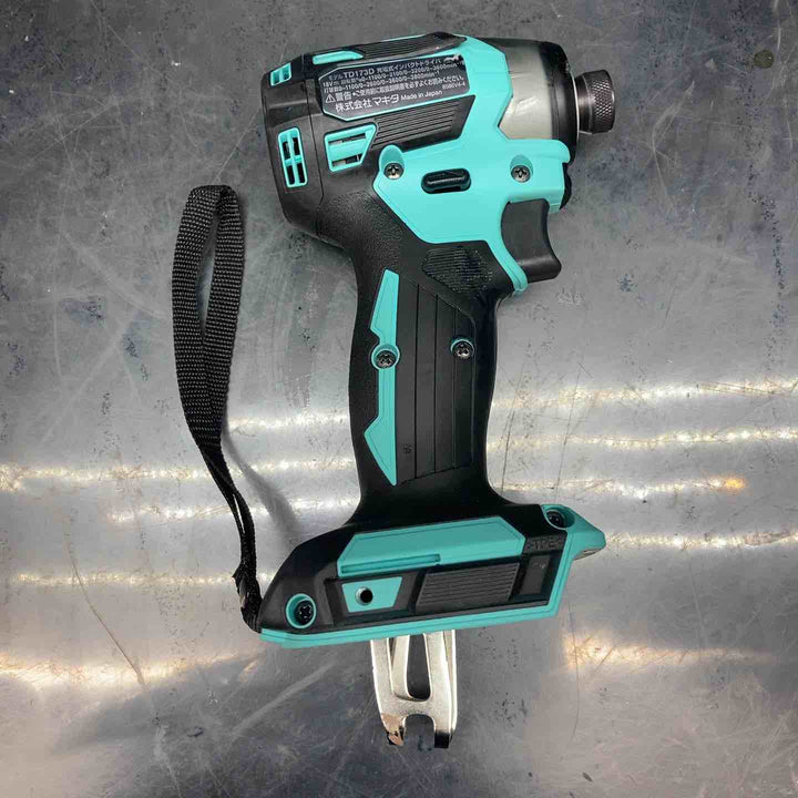 ★マキタ(makita) 18Vコードレスインパクトドライバ TD173DGXTB ターコイズブルー【川越店】