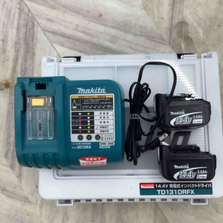 ★マキタ(makita) コードレスインパクトドライバー TD131DRFX【越谷店】