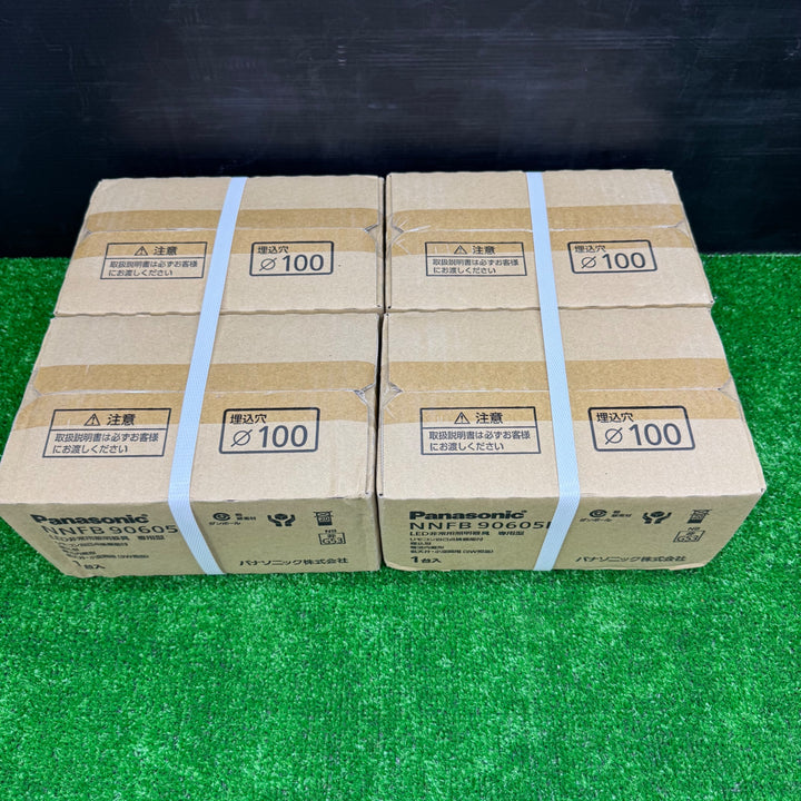 【未使用品】パナソニック(Panasonic) LED非常用照明器具 NNFB90605K 4点【電材館越谷店】