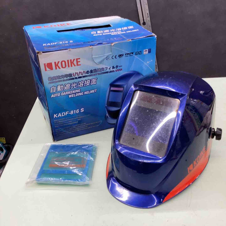 KOIKE 自動遮光溶接面 KADF-816S【越谷店】