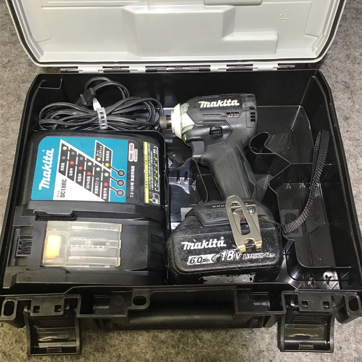 【中古品】マキタ(makita) コードレスインパクトドライバー TD170DRGXB ※バッテリ1個付き・ハンマケース、トリガー新品交換済※【桶川店】