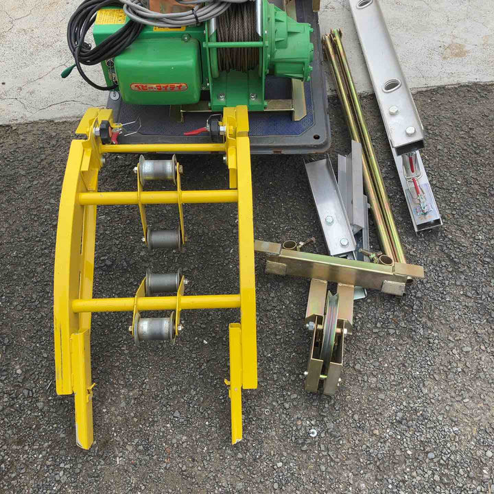 【店頭受取り限定】◇トーヨーコーケン(TKK)　2連スライド梯子瓦揚機 ニュージャンプ　荷揚げ機　NJP-MD7W2【柏店】