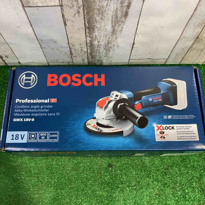 ボッシュ(BOSCH) 125mm コードレスディスクグラインダー GWX18V-8 Xロックシステム【町田店】