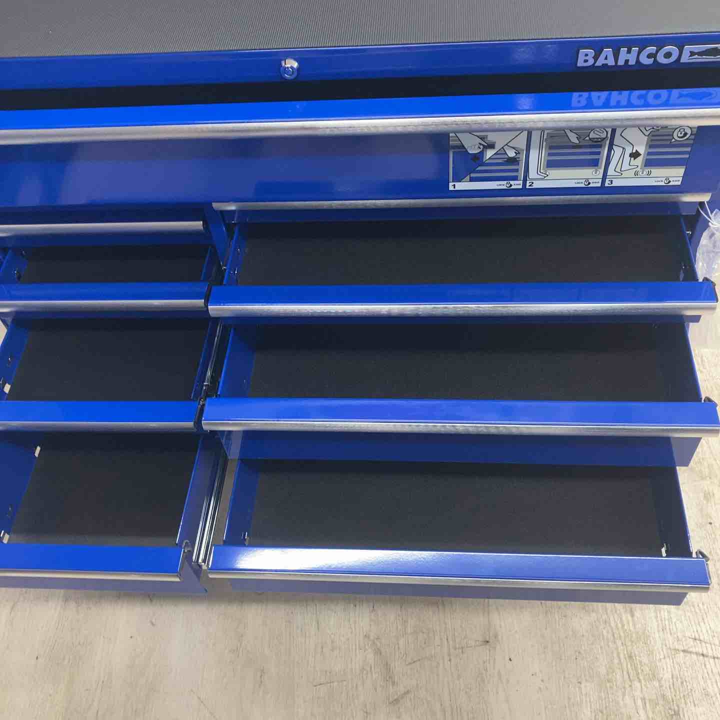 店頭受取り限定】BAHCO(バーコ) 複合2列12段引き出し ロールキャブ