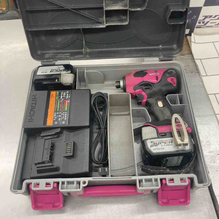 ◇ハイコーキ(HIKOKI ※旧:日立工機)  コードレスインパクトドライバ パワフルレッド WH14DSL(2SLCK)(R)【所沢店】