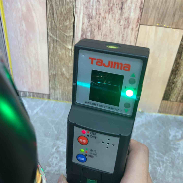 ◇タジマ(TAJIMA) レーザー墨出し器 矩十字・横 ZEROBL-KJY ブルーグリーン ZERO BLUEリチウムｰKJY【八潮店】