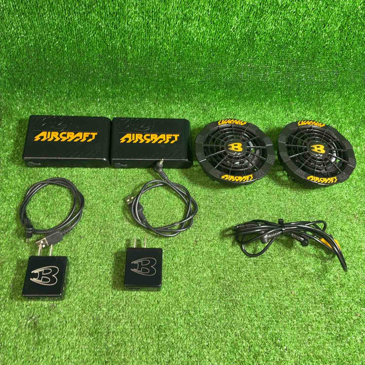 ◇バートル(BURTLE) 空調服用 ファンセット ＋12v AC230バッテリー エアークラフト【藤沢店】